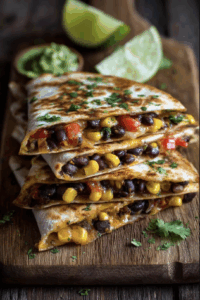 Black Bean and Corn Quesadillas