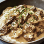 Creamy Beef Stroganoff