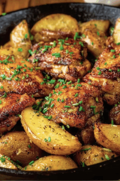 Garlic Butter Chicken with Perfect Roasted Veggies