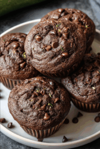 Zucchini Chocolate Chip Muffins