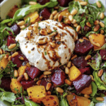 Roasted Beets, Carrots, and Burrata Salad