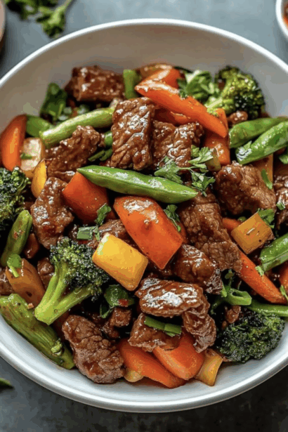 Sizzling Beef Stir Fry