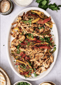 Zesty Chili Lime Grilled Portobello Fajitas