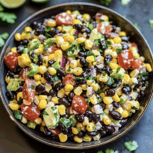 Zesty Mexican Corn & Black Bean Salad