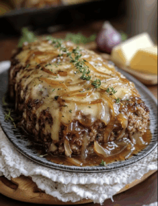 Meatloaf with Sweet & Savory Glaze