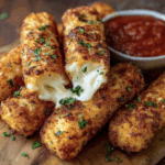Keto Mozzarella Sticks