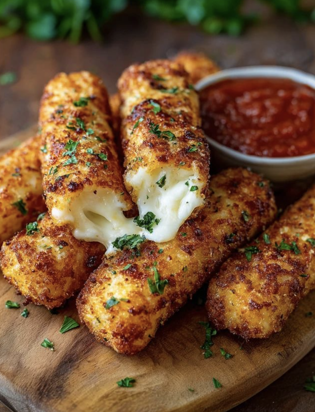 Keto Mozzarella Sticks