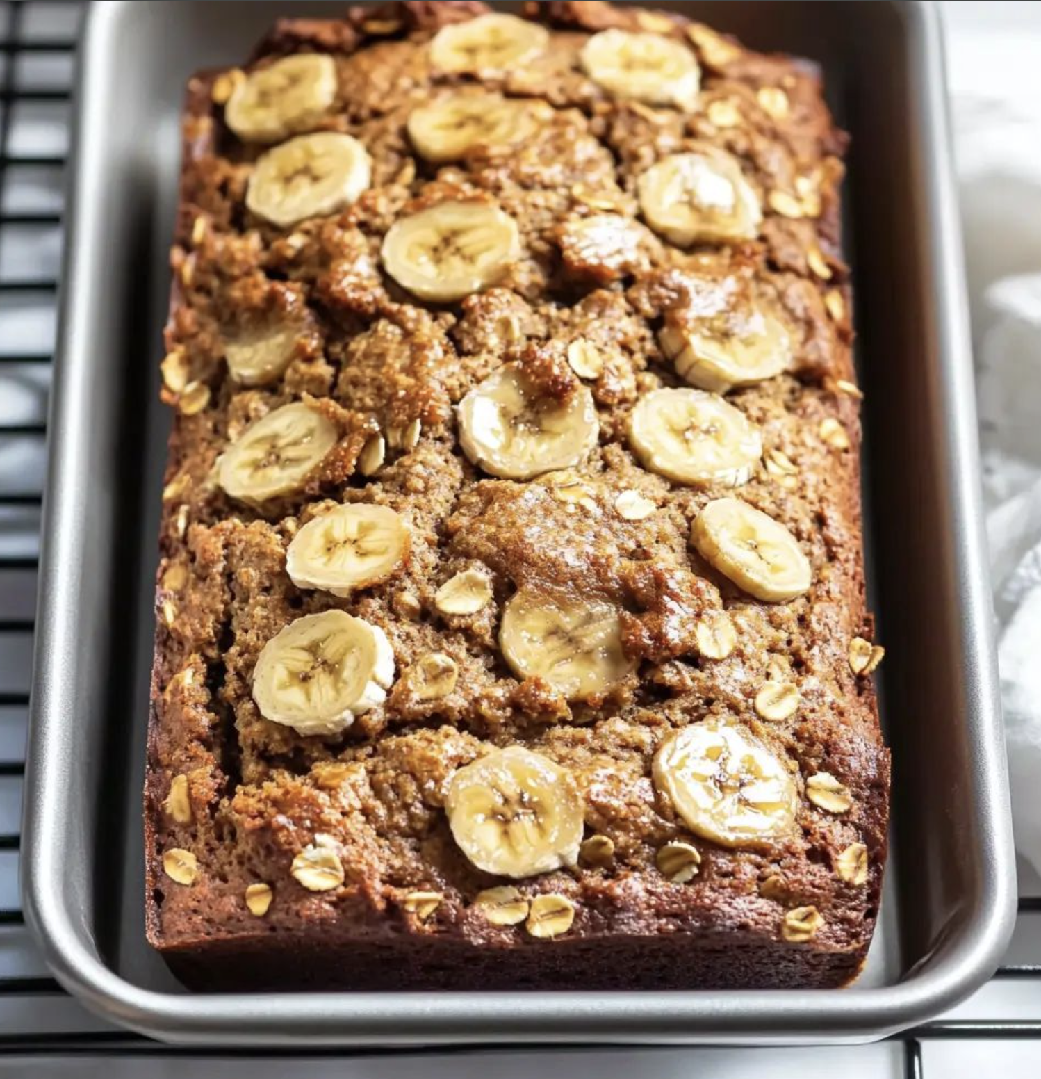 Oat Flour Banana Bread
