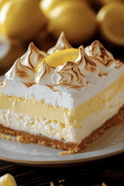 Lemon Meringue Cheesecake