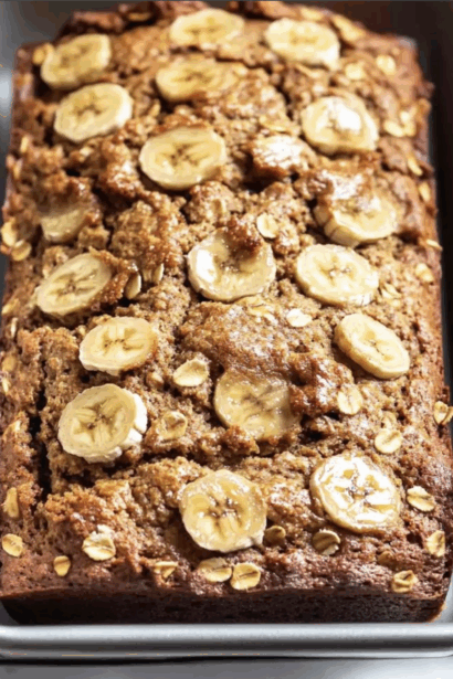 Oat Flour Banana Bread