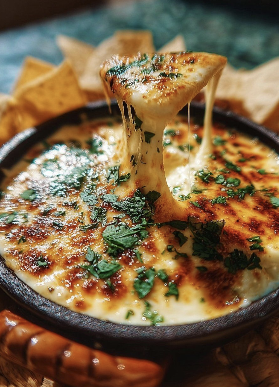 Queso Fundido with Chorizo
