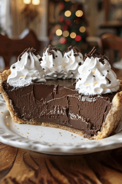 Chocolate Meringue Pie