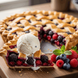 Mixed Berry Pie
