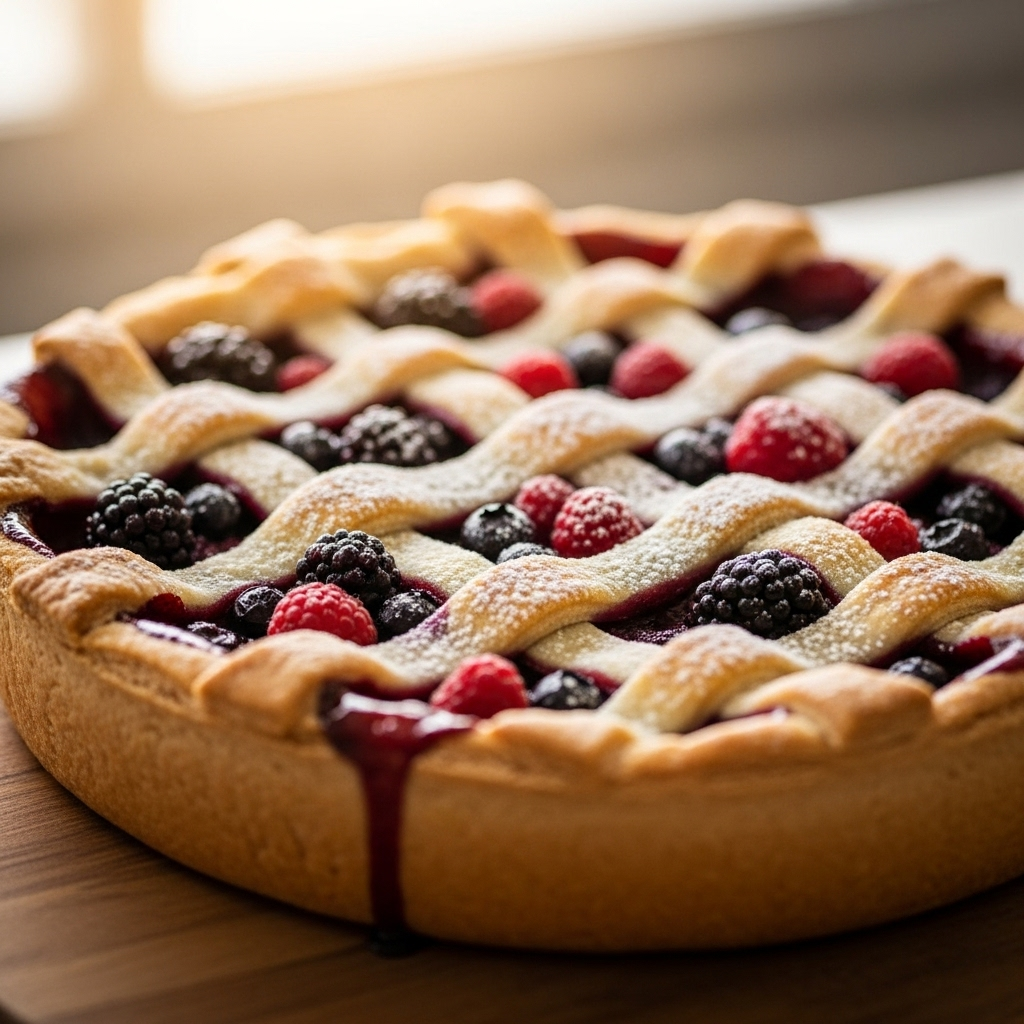 Mixed Berry Pie