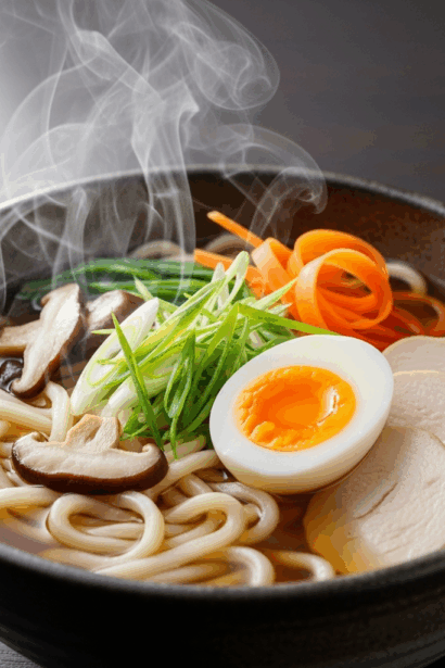 Chicken Udon Noodle Soup