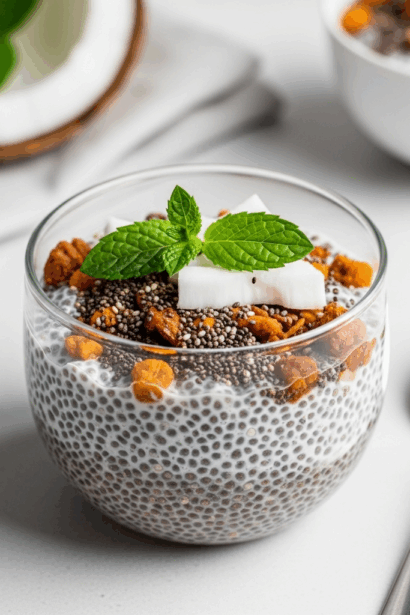 Chia Seed Pudding with Coconut Milk