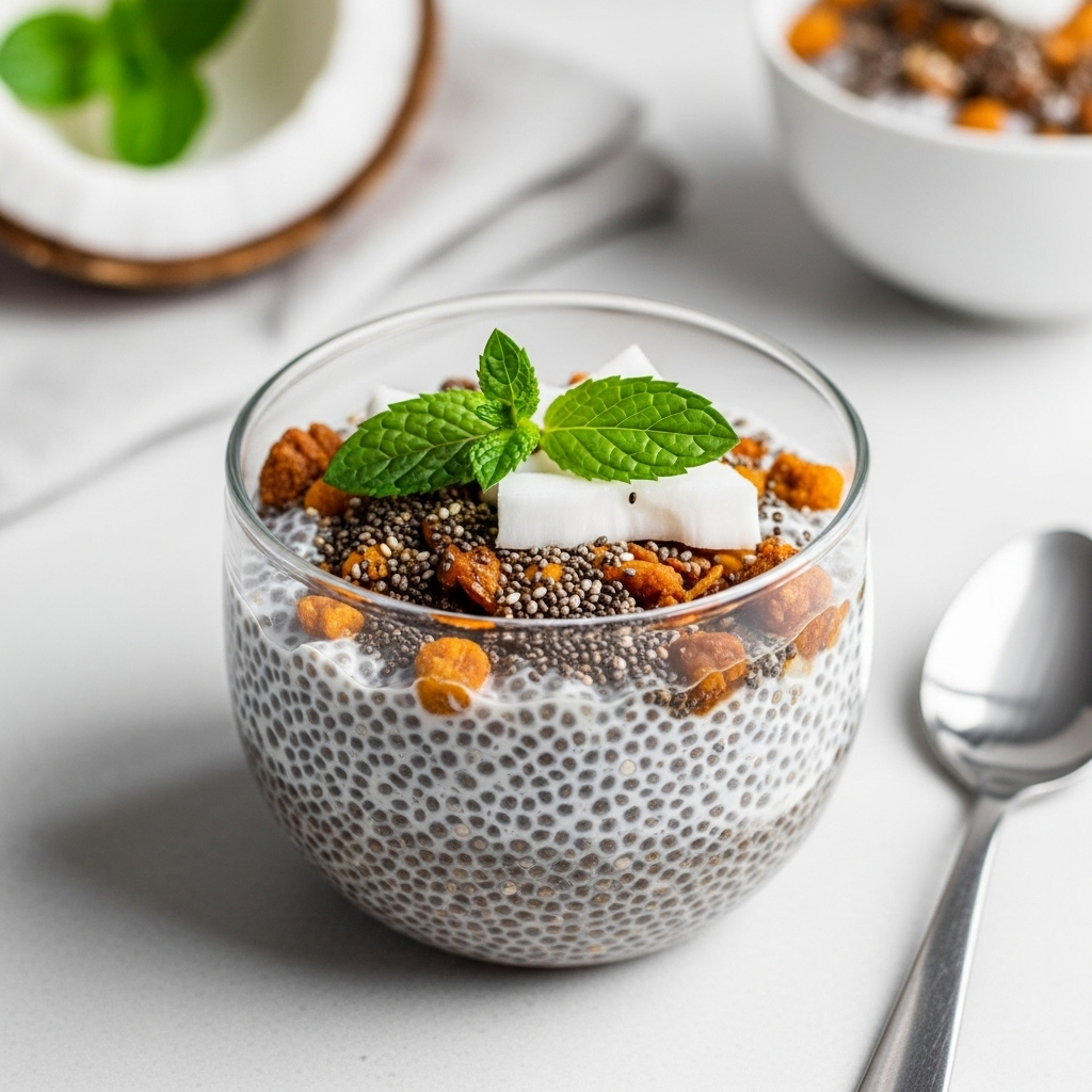 Chia Seed Pudding with Coconut Milk