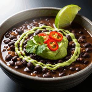 Spicy Black Bean Soup