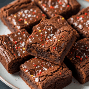 Firecracker Brownies