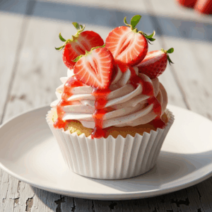 Strawberry Cheesecake Cupcakes