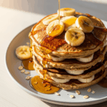 Banana Oat Pancakes