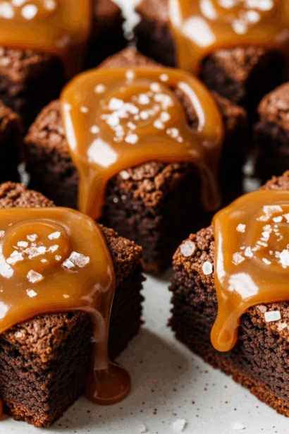 Salted Caramel Brownies