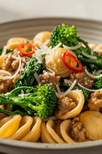 Orecchiette with Sausage