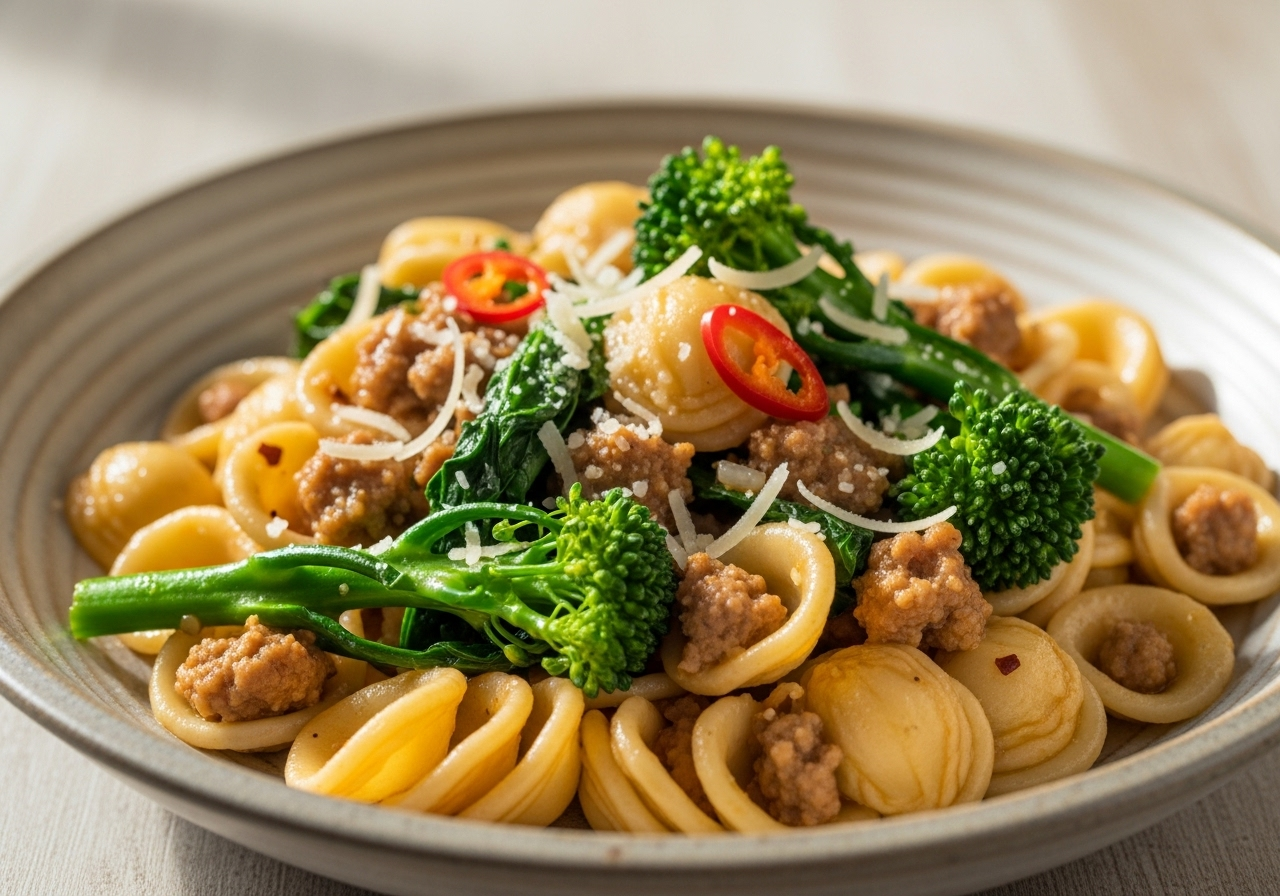 Orecchiette with Sausage