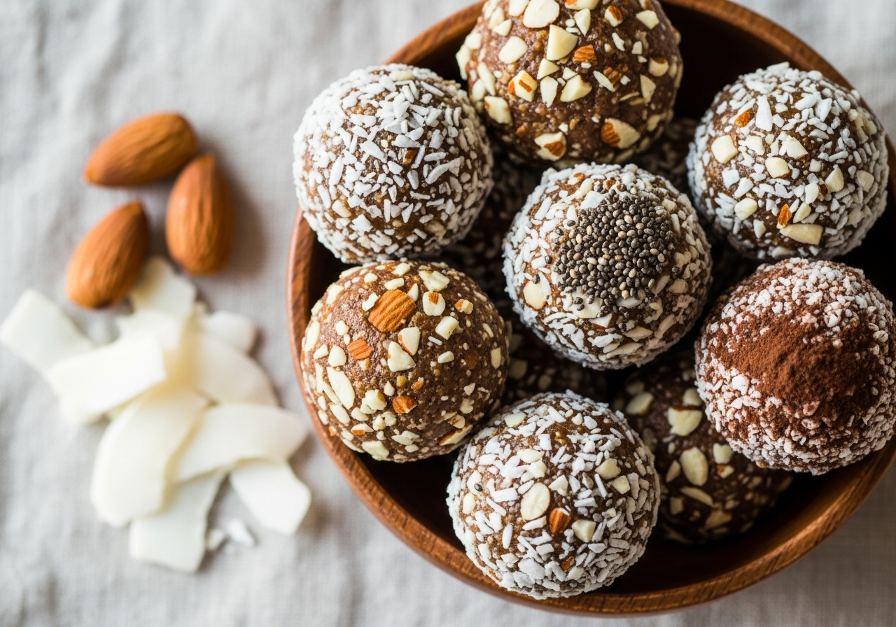 Almond Butter Energy Balls