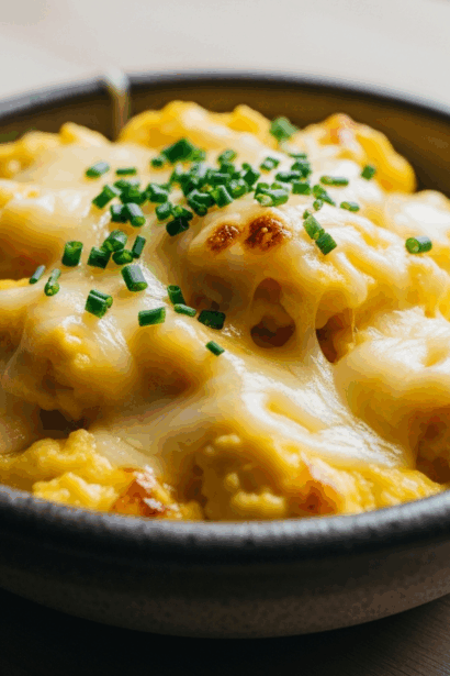 Scrambled Eggs with Cheese