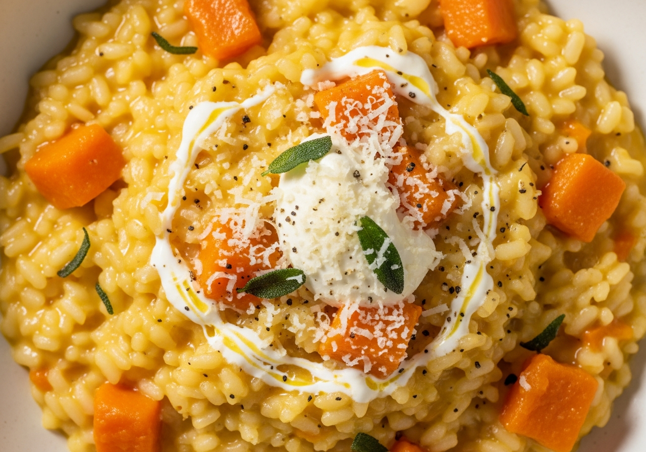 Pumpkin Risotto