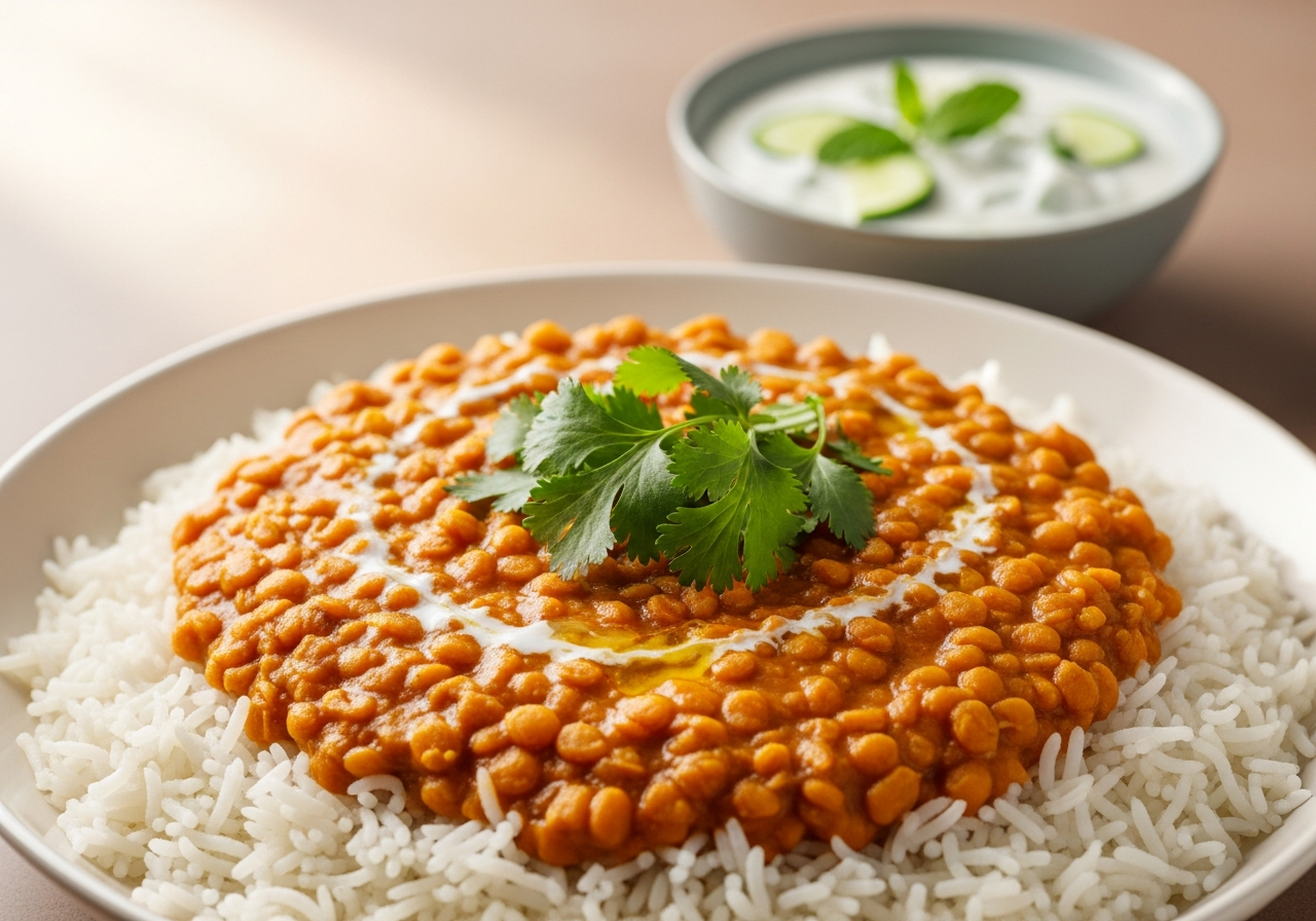 Masoor Ki Dal Chawal