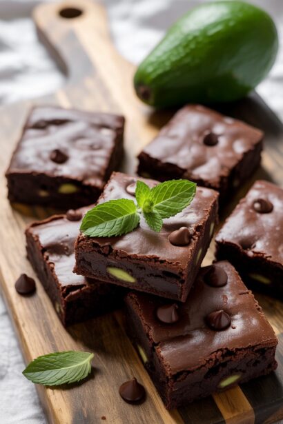 Vegan Avocado Brownies