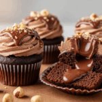 Nutella-Filled Chocolate Cupcakes