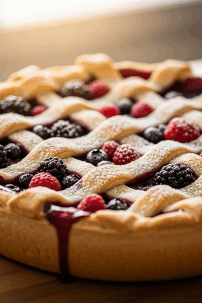 Mixed Berry Pie