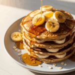 Banana Oat Pancakes