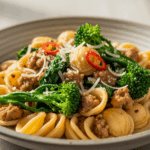 Orecchiette with Sausage