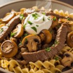 Beef Stroganoff