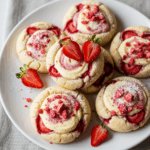 Strawberry Cheesecake Cookies