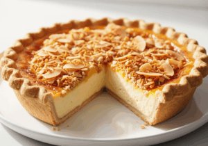 Coconut Egg Custard Pie