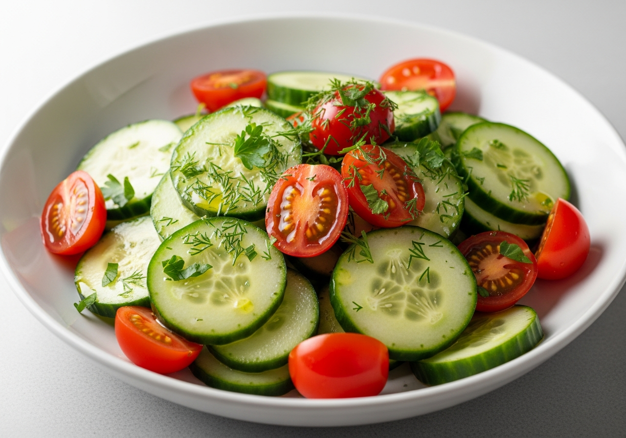 Cucumber Tomato Salad