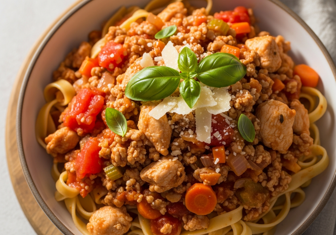 Chicken Bolognese Sauce