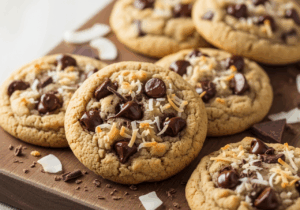 Coconut Chocolate Chip Cookies