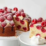 Raspberry Almond cake