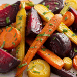 Roasted Beets and Carrots