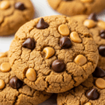 Oatmeal Peanut Butter Chocolate Chip Cookies