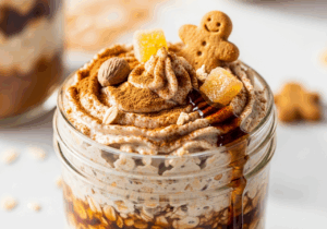 Gingerbread Overnight Oats