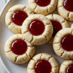 Strawberry Thumbprint Cookies