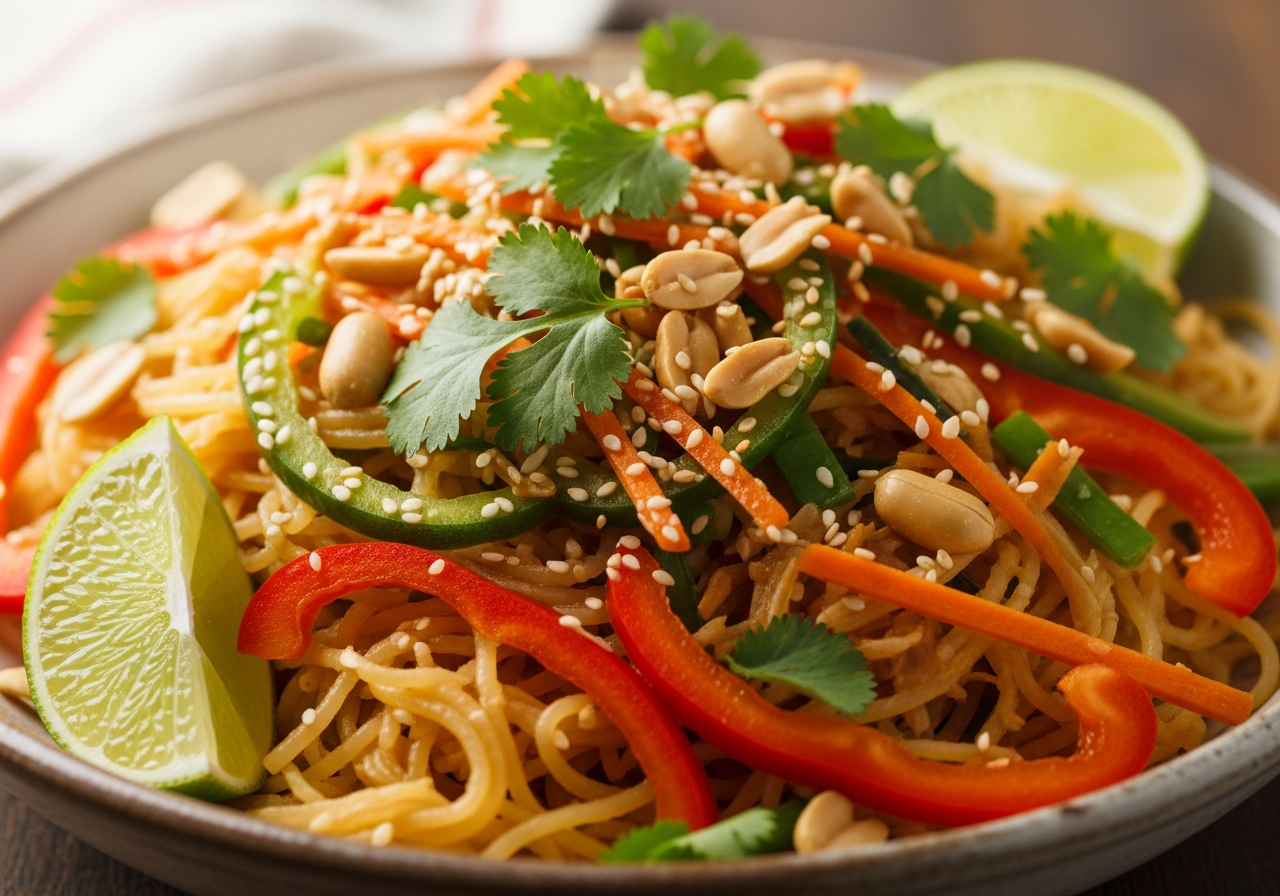 Spaghetti Squash Pad Thai