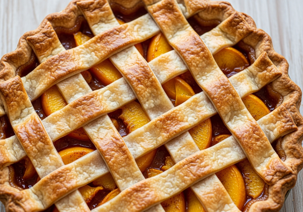 Fresh Peach Pie